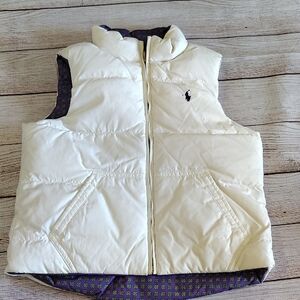 Polo by Ralph Lauren Kids Cream Puffer Vest